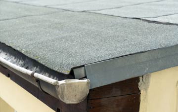 repair or replace Rhiwen flat roofing?